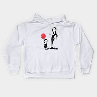 The Addams Ladies Kids Hoodie